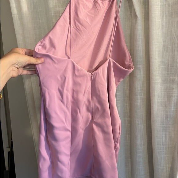 Superdown | Pink Backless Slip Dress - Picture 4 of 8